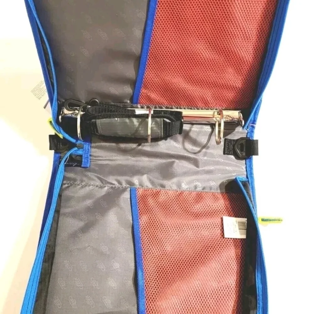 Case-it Monster Flip Top Kids Bag - Red and Blue - Picture 4 of 12